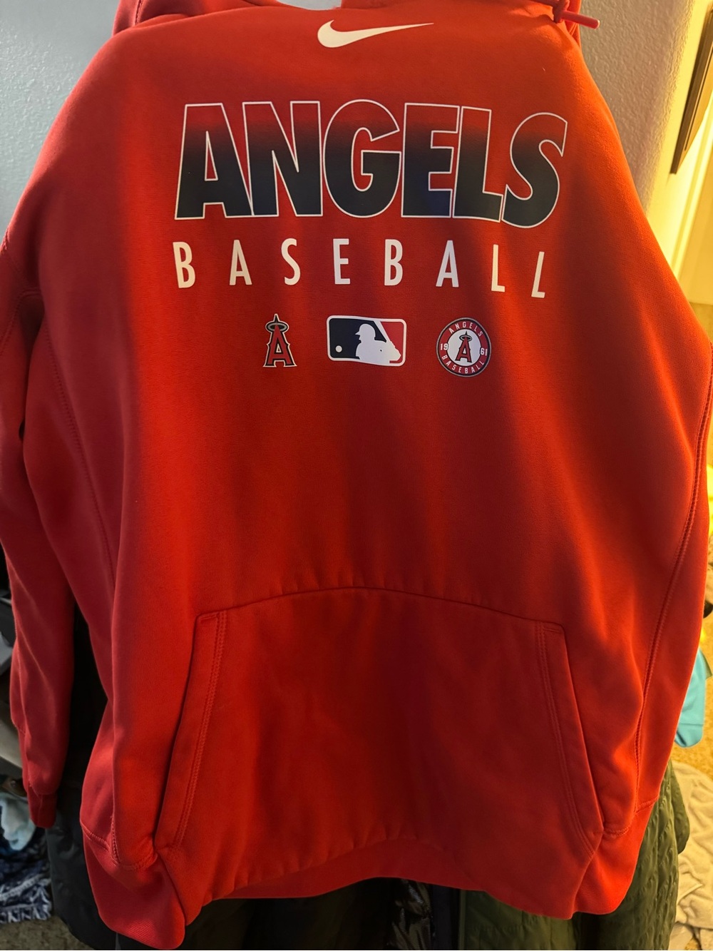 Nike Angels Baseball Men’s Large hooded sweatshirt. - Picture 7 of 7